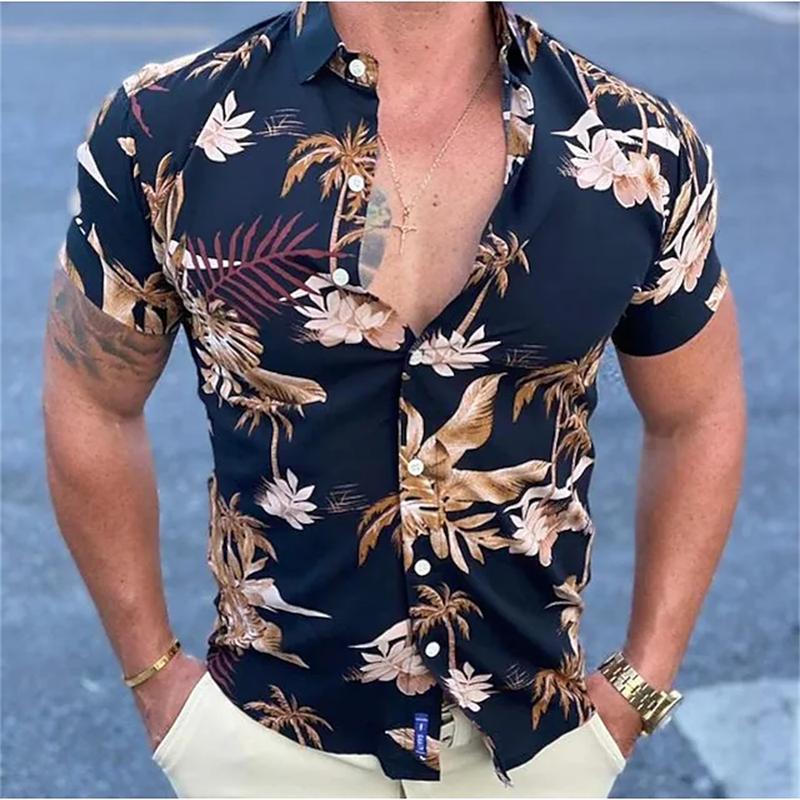 Men's Oversized Hawaiian Shirt