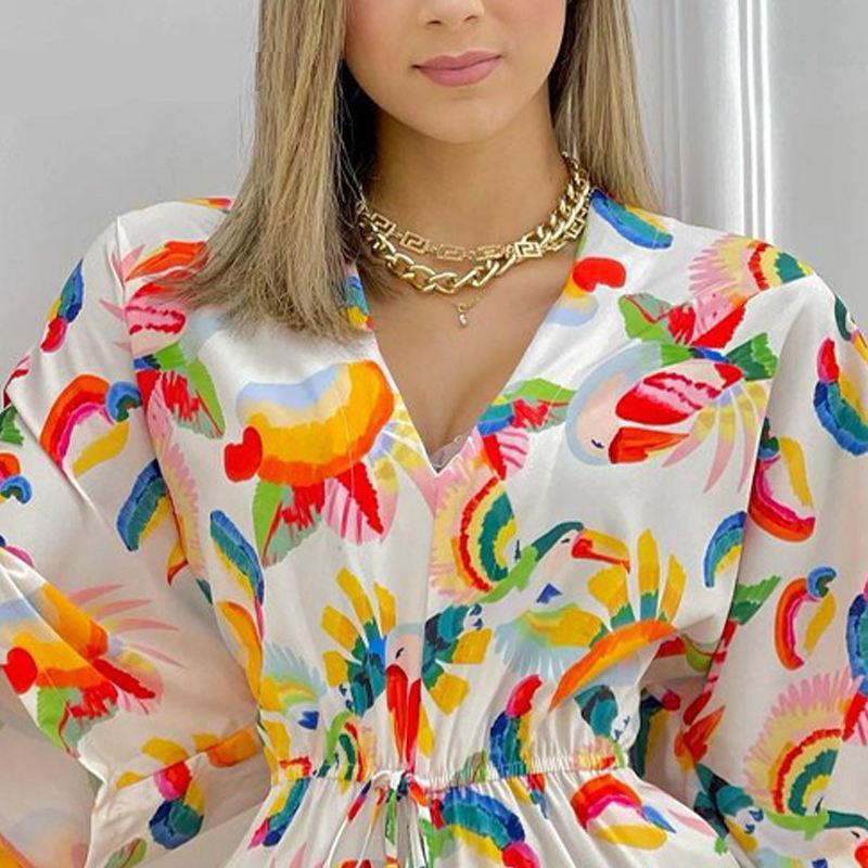 Women Casual V Neck Romper